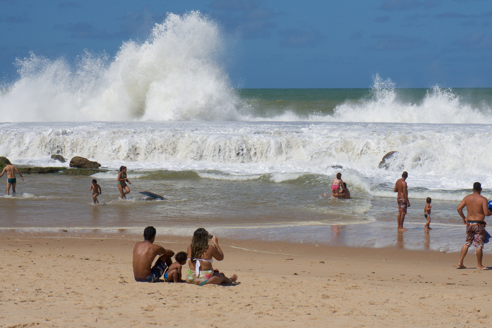 Am Strand von Arembepe