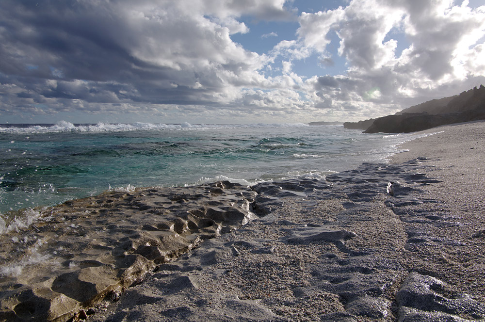 Am Strand von Atiu 1