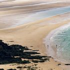 am Strand von Barneville-Carteret