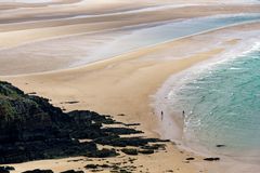 am Strand von Barneville-Carteret