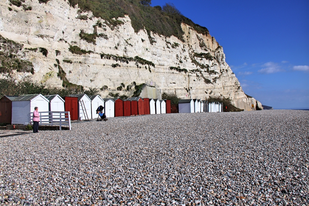 Am Strand von Beer