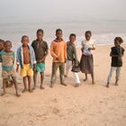 Am Strand von Benguela, Angola