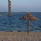 Am Strand von Bitterfeld (Die Goitzsche mit Pegelturm)