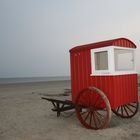 Am Strand von Borkum