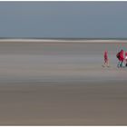 Am Strand von Borkum