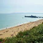 Am Strand von Bournemouth