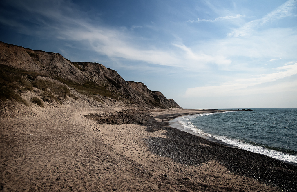 Am Strand von Bovbjerg/Dänemark