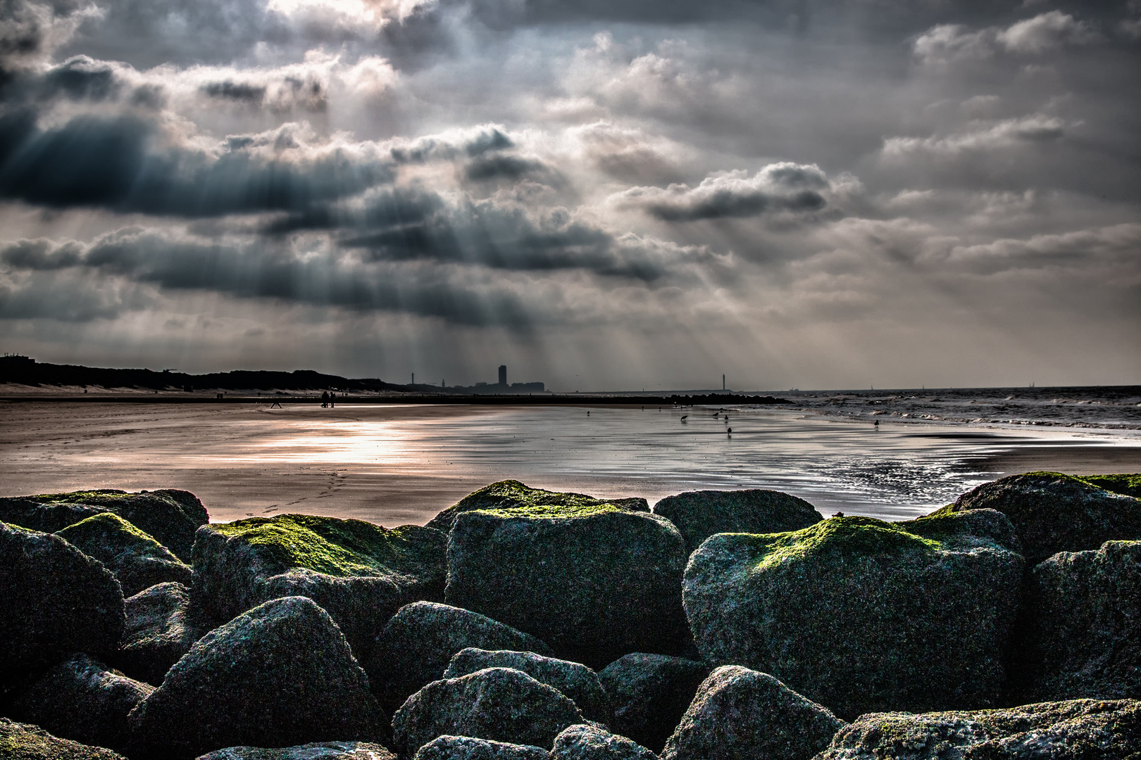 Am Strand von Bredene