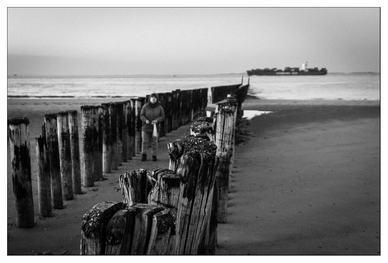 Am Strand von Breskens