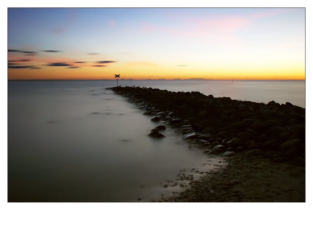 Am Strand von Büsum