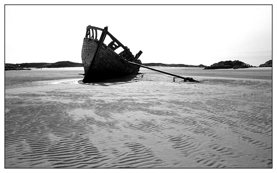 Am Strand von Bunbeg....