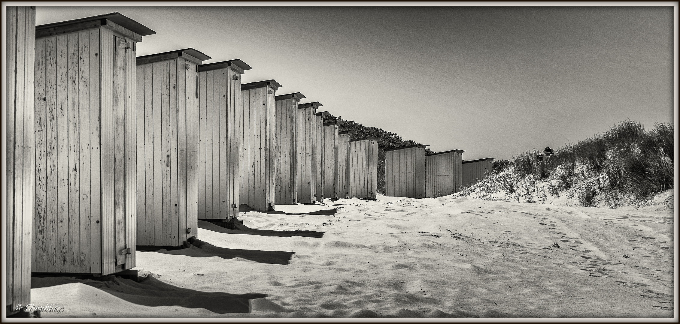 am Strand von Cadzand Bad