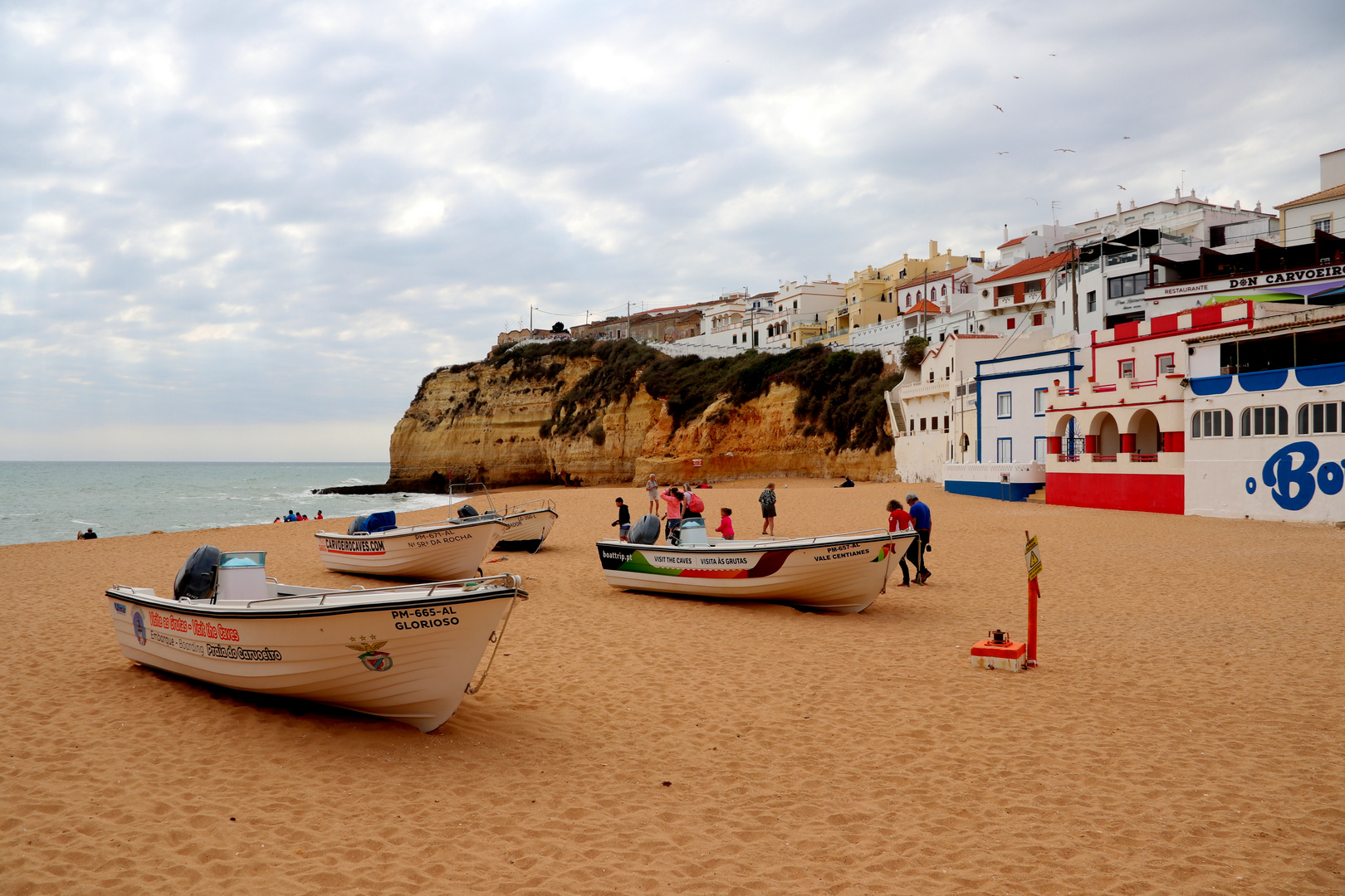 am strand von carvoeiro Foto & Bild | europe, portugal ...
