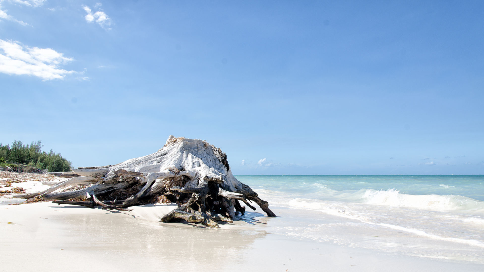 Am Strand von Cayo Levisa