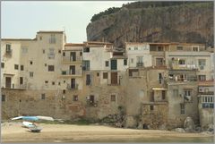 Am Strand von Cefalu