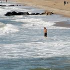 Am Strand von Coney Island