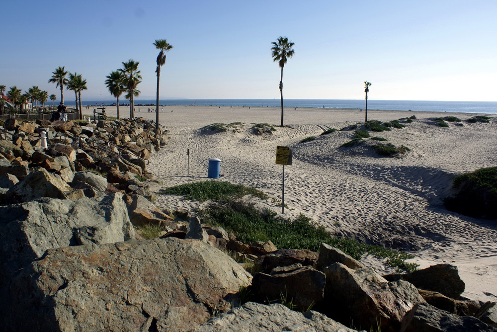 Am Strand von Coronado