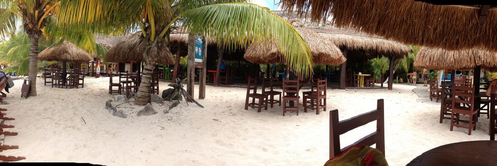 Am Strand von Cozumel