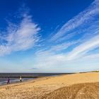 Am Strand von Cuxhaven