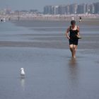 Am Strand von De Panne