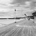 am Strand von Deauville