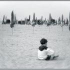 Am Strand von Deauville 