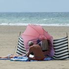 am Strand von Deauville (Normandie) 3