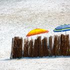 am Strand von Delfzil