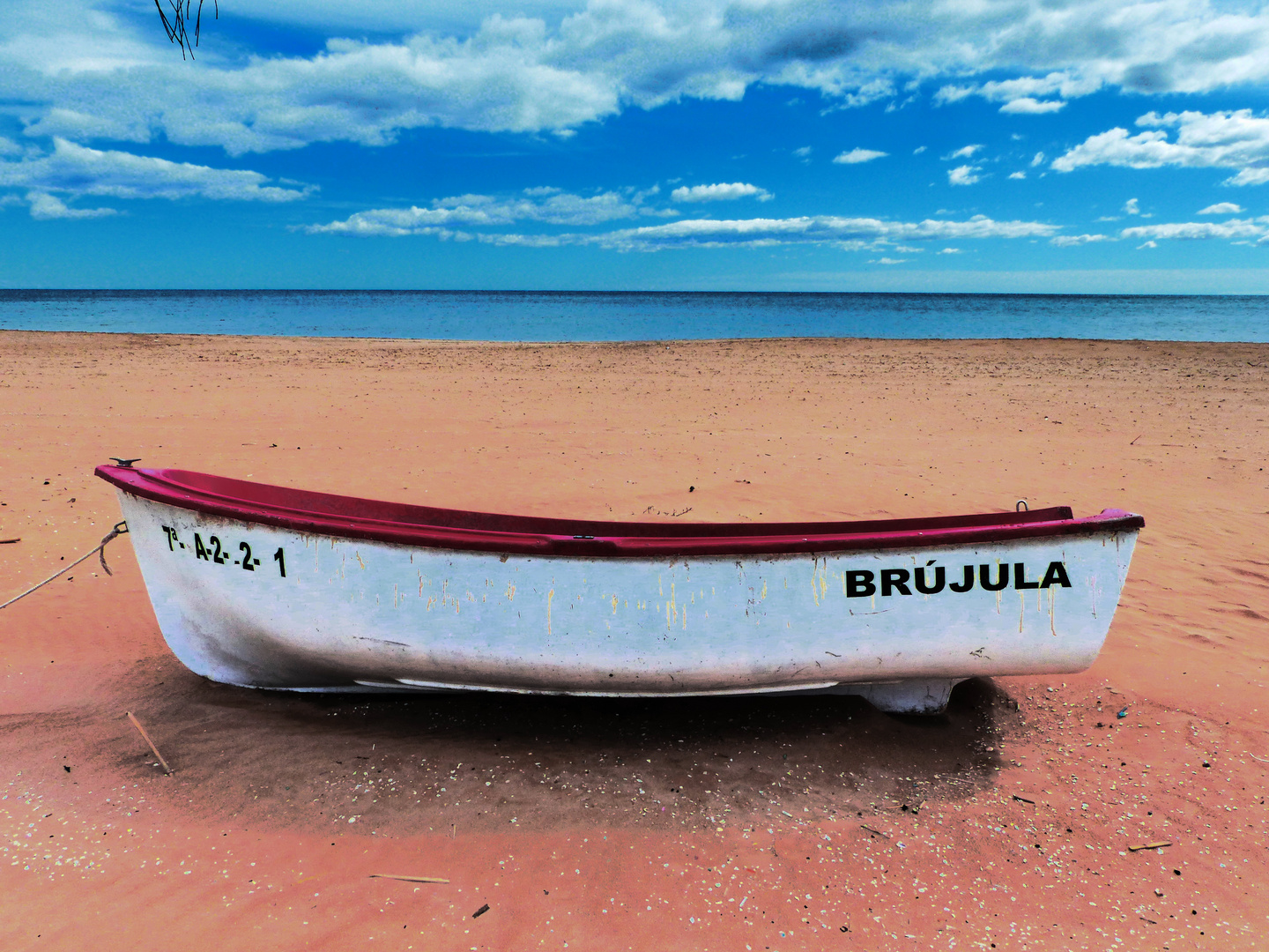 am Strand von Denia