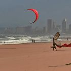 Am Strand von Durban