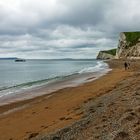 Am Strand von Durdle Door