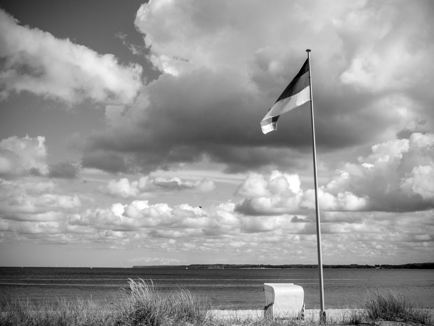 Am Strand von Eckernförde