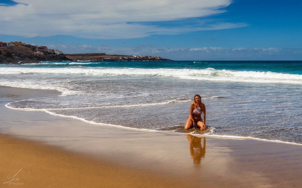 Am Strand von El Agujero