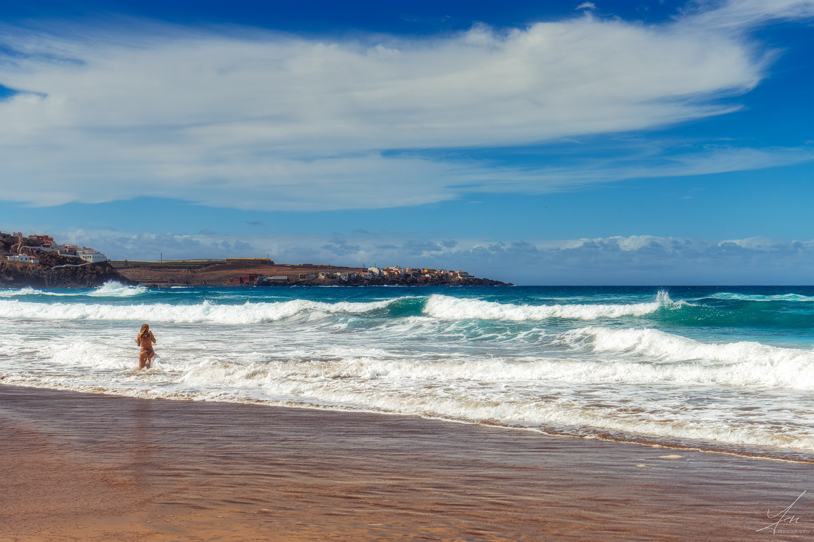 Am Strand von El Agujero