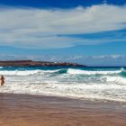 Am Strand von El Agujero