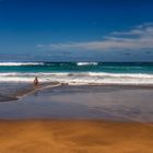 Am Strand von El Agujero