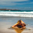 Am Strand von El Agujero