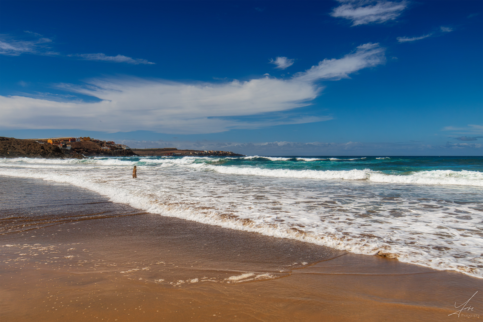 Am Strand von El Agujero