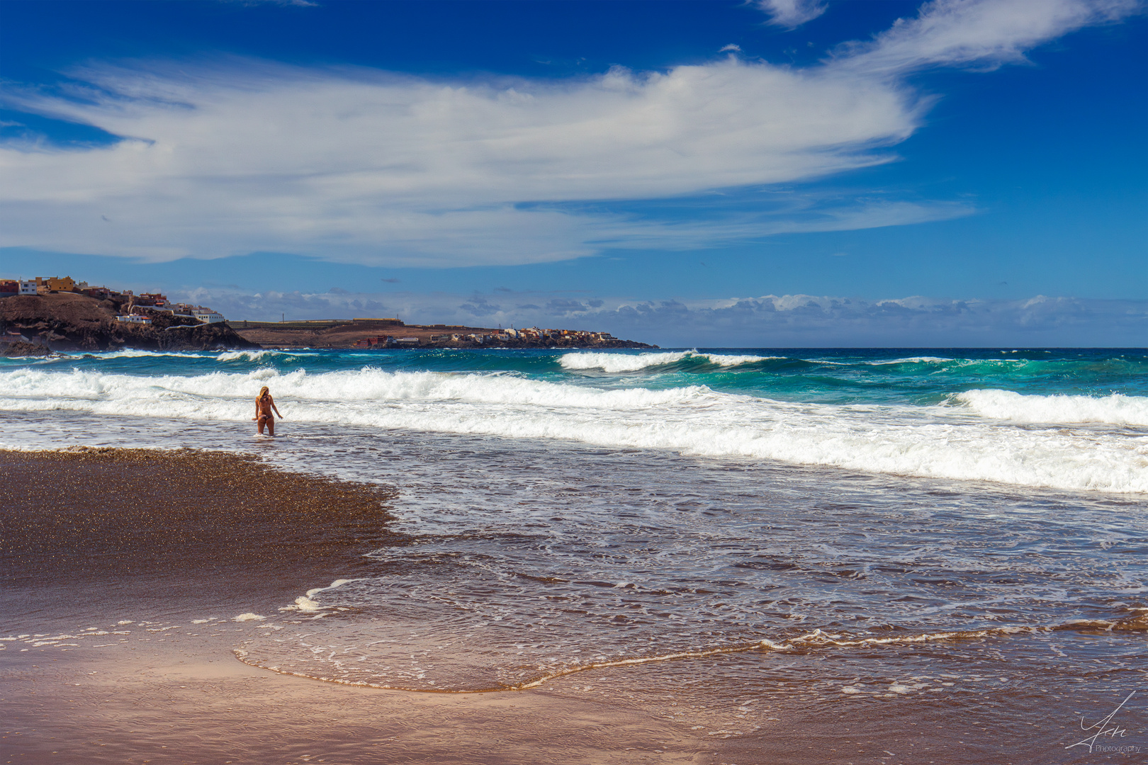 Am Strand von El Agujero