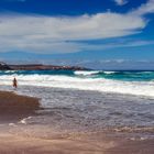 Am Strand von El Agujero