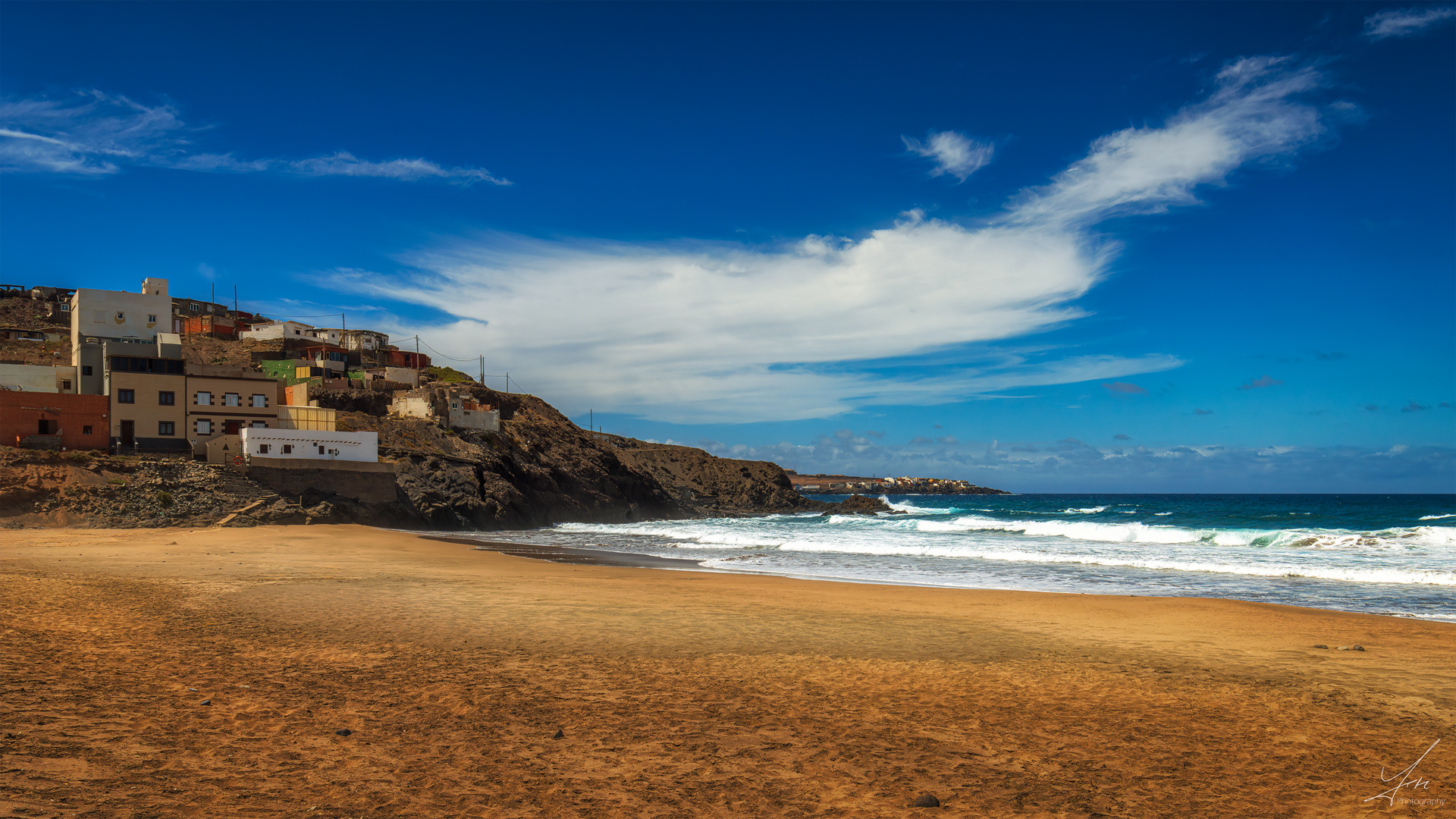 Am Strand von El Agujero