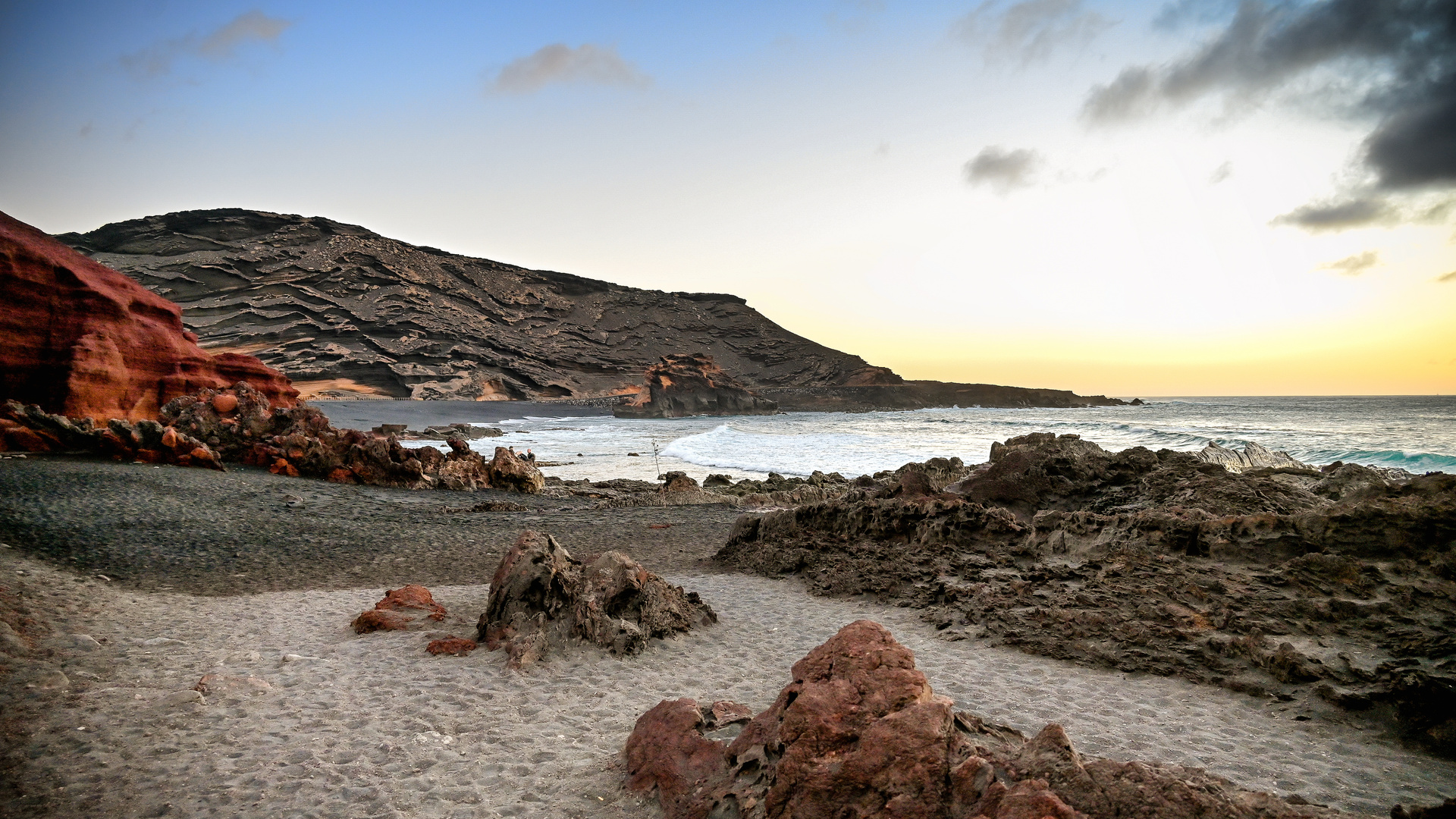 Am Strand von El Golfo