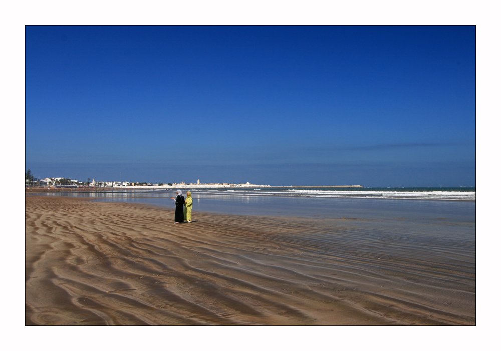 am Strand von El Jadida