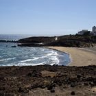 am Strand von El Poris