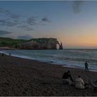 Am Strand von Etretat