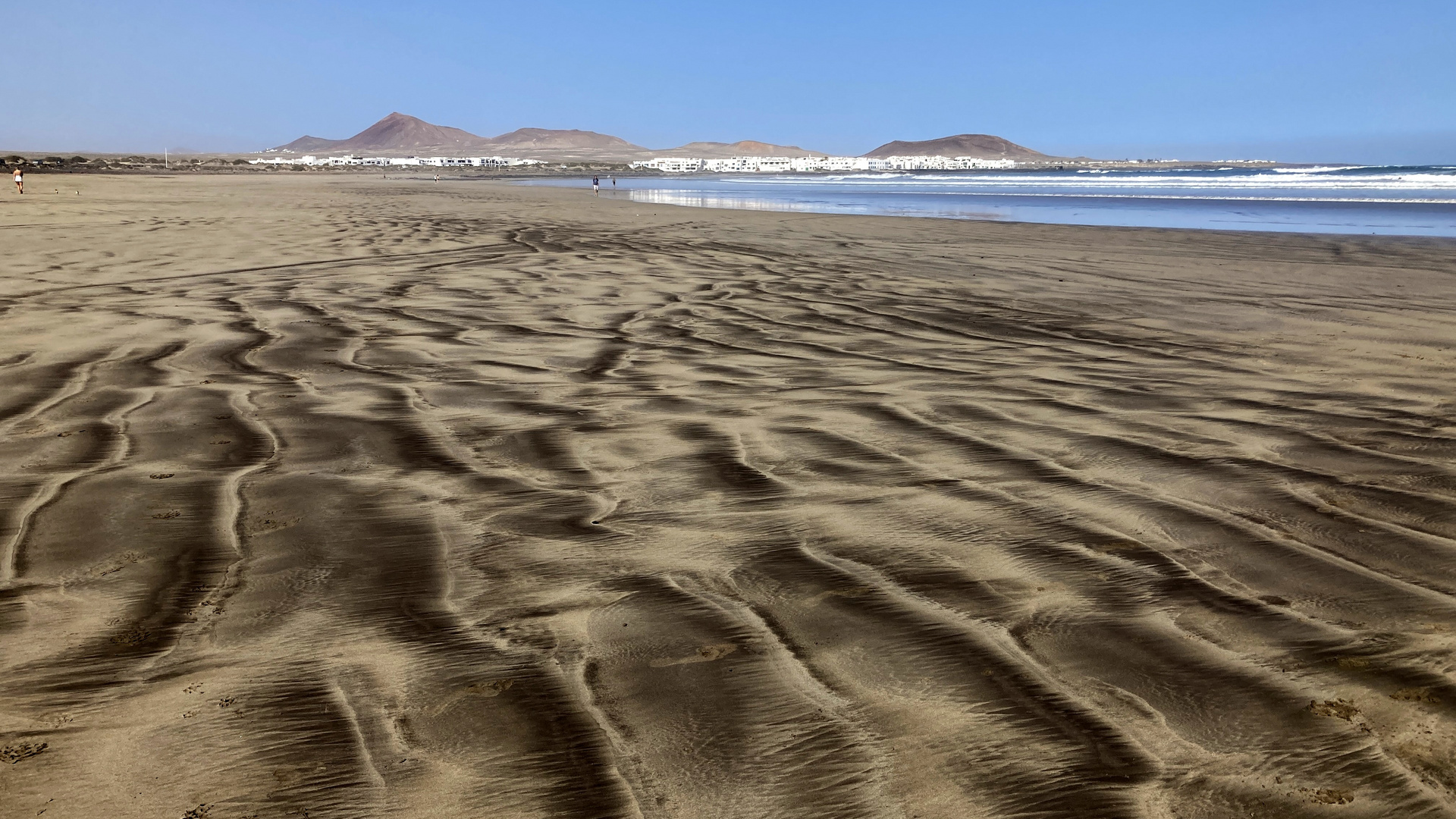 Am Strand von Famara 