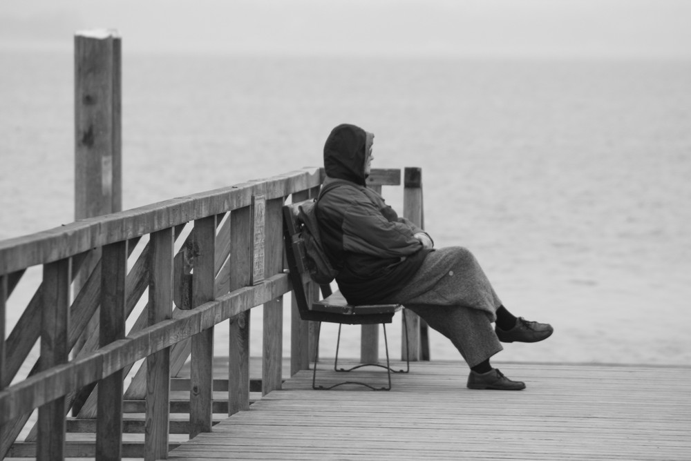 Am Strand von Flensburg