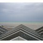 am Strand von "Fleures de Roses" in der Normandie