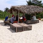 Am Strand von Gambia