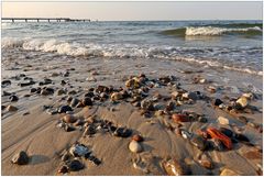 Am Strand von Göhren...